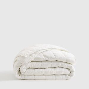 Brand New Quince European Linen Box KING /CAL KING MSRP $184 White